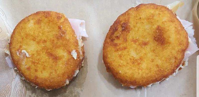Medaglioni di patate al prosciutto e salame